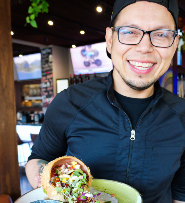 Chef Cesar Sanchez.